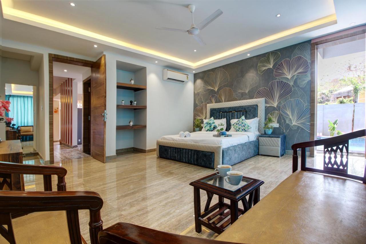 Euphoria Luxury Villa - 5Bhk - Private Pool - Jacuzzi, Baga Bagian luar foto